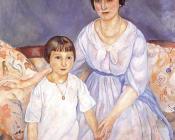 华金苏尼埃尔德米罗 - Retrato de la senora de Barris